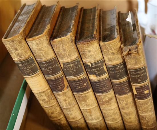 Leather bound Shakespeare(-)